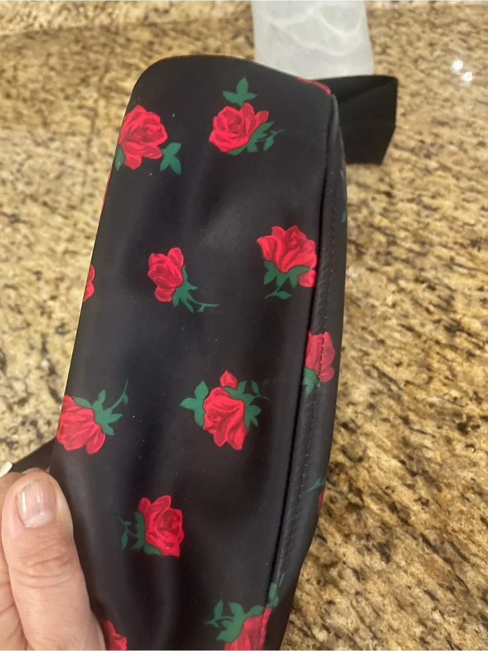 EUC Kate Spade nylon Chelsea Rose Crossbody Bag & Coin Purse